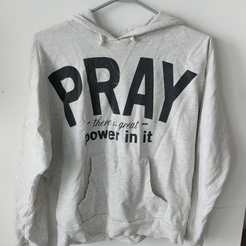 ✨3 for $25✨PRAY longsleeve hoodie sweatshirt
